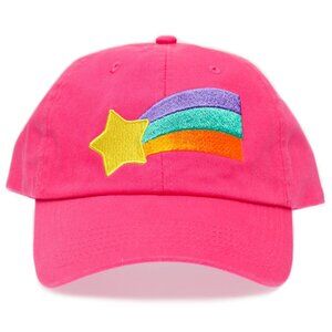 Mabel Rainbow Star Sweater Dad Hat Blue Pines Cap Adult Hot Pink